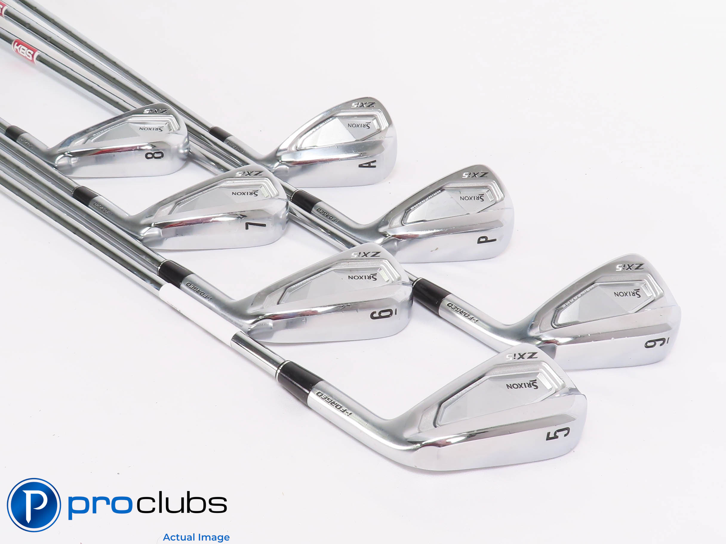 LLS~ホロ無し5セット Nice Srixon '25 ZXi5 5-PW,AW IRON SET -KBS Tour Lite Stiff